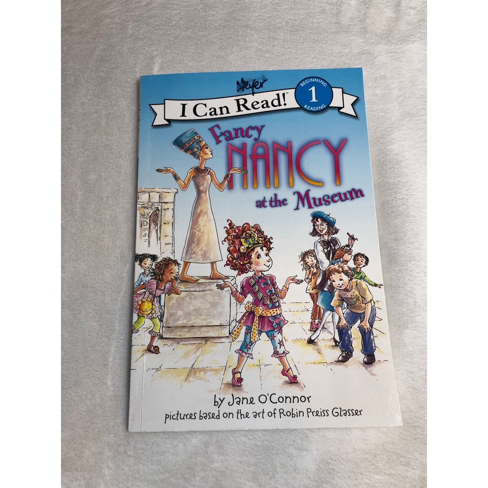 Fancy Nancy at the Museum Book Kids Paperback Level 1 Reader